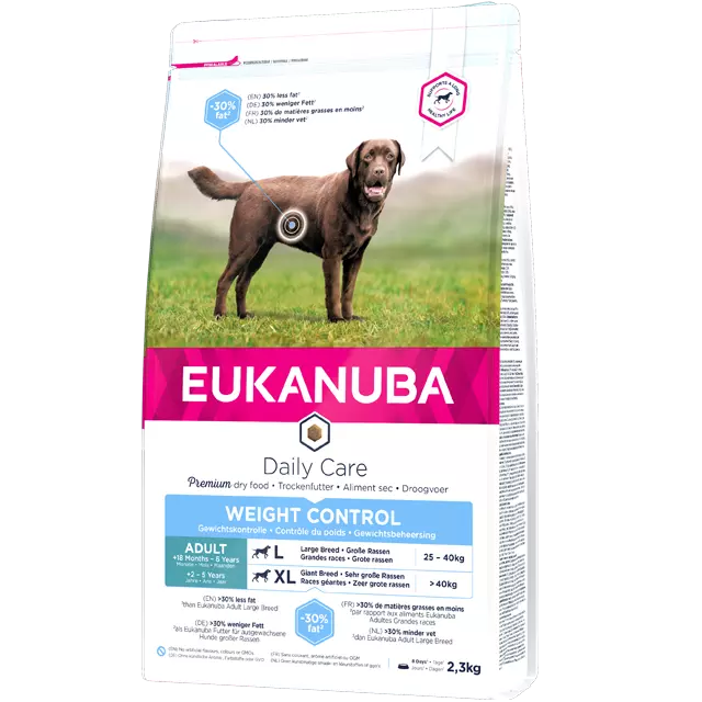 Eukanuba light dog deals food